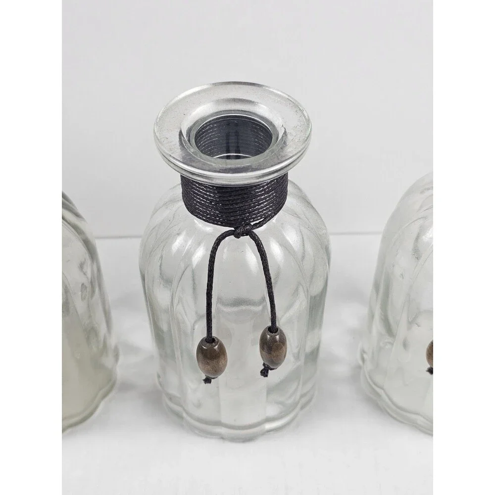 Glass Candle Holder Decorative Bottles Pier 1 Imports Set of Five